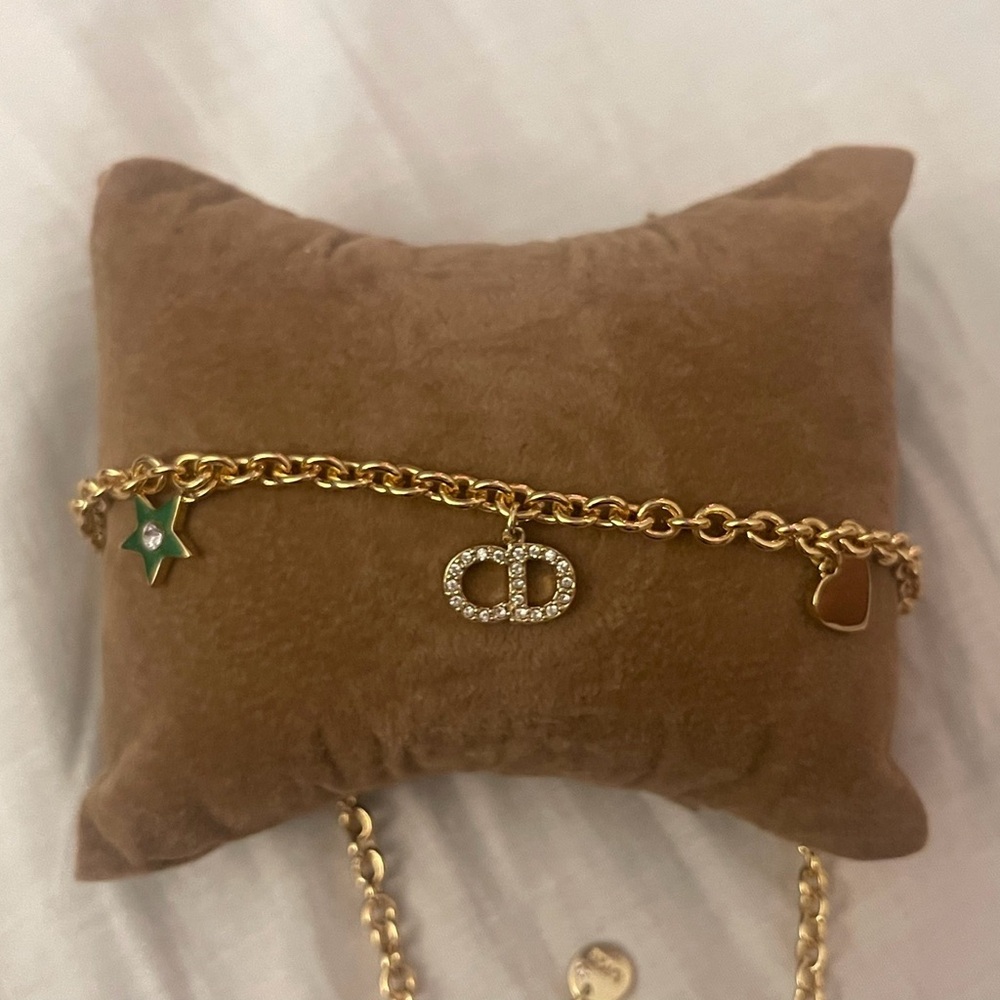 Dior Gold Chain Necklace